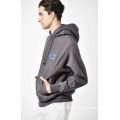 Gray Men′s Sport Fashion Hoody